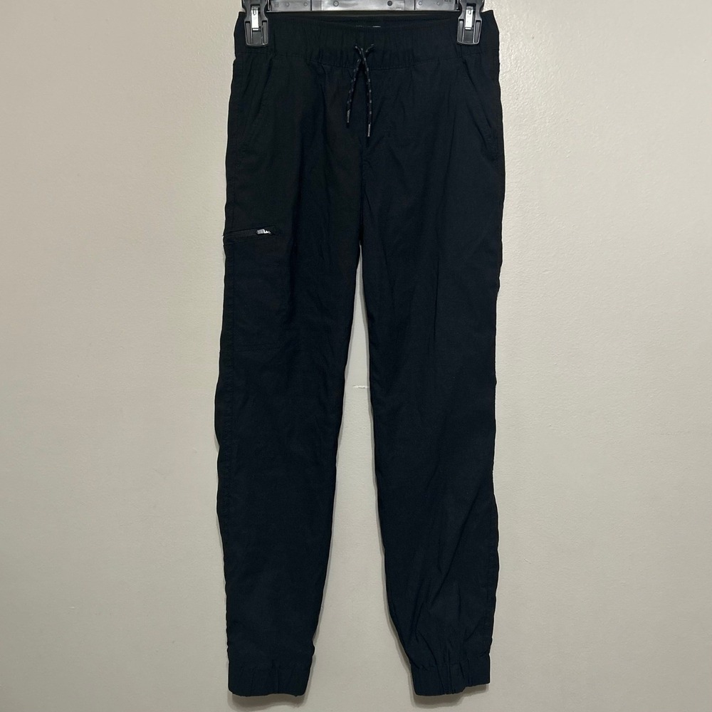 Weatherproof VTG Fleece Lined Jogger Pants Kids M 10/12 Black Cargo Utility Warm